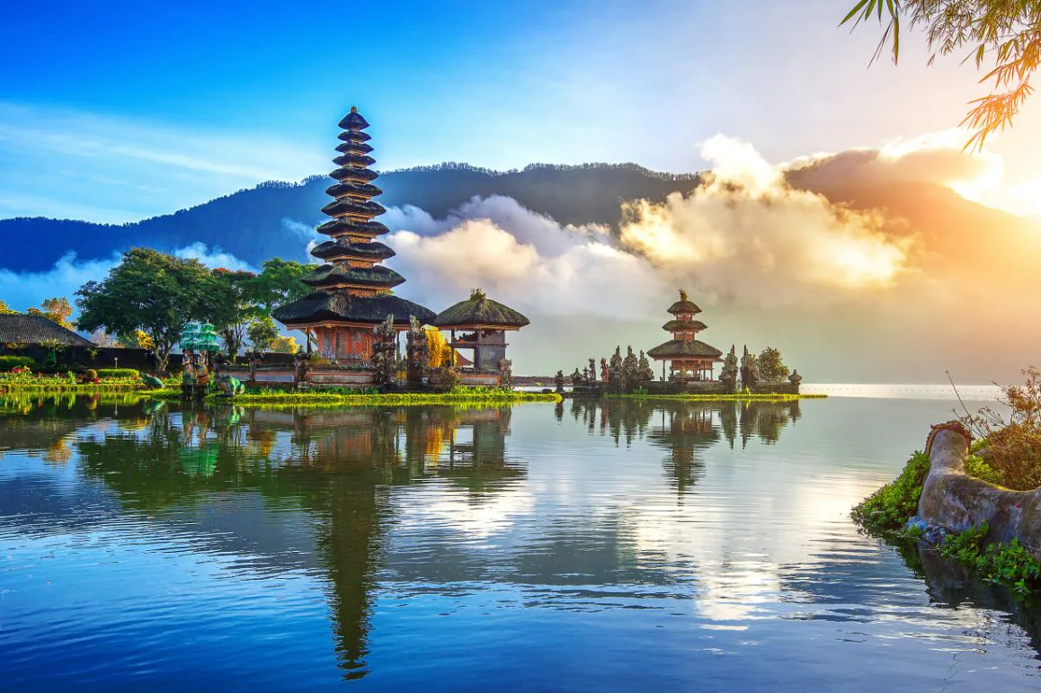 Beautiful beach resort in Bali